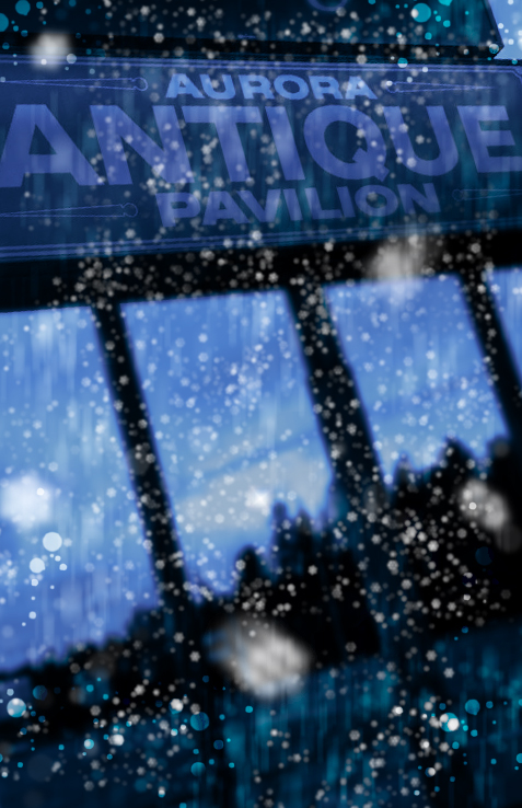 Antique pavilion sign