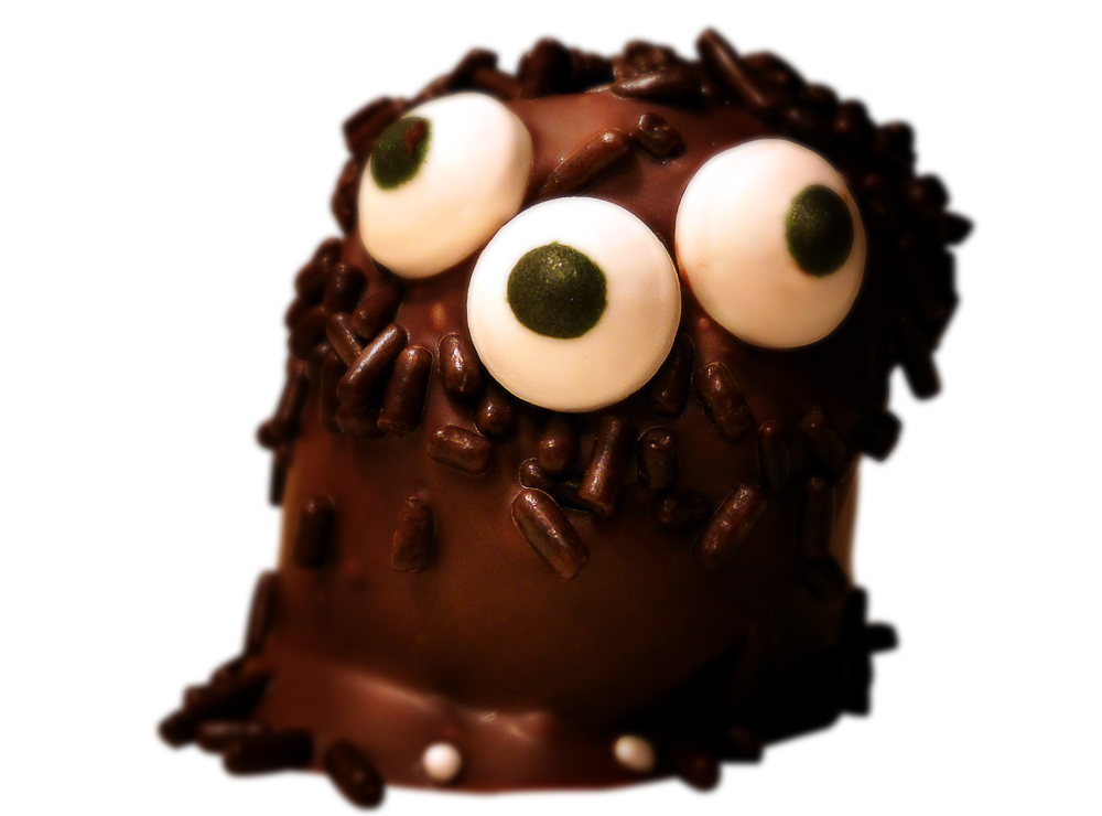 Chocolate dipped marshmallow fun