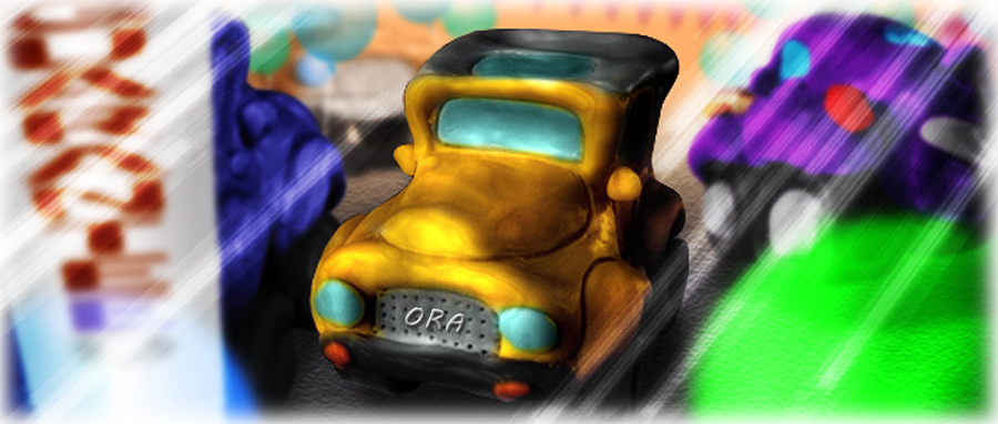 Four by four in used car lot