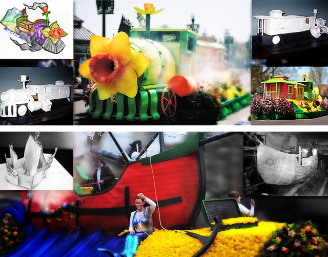 Parade float design