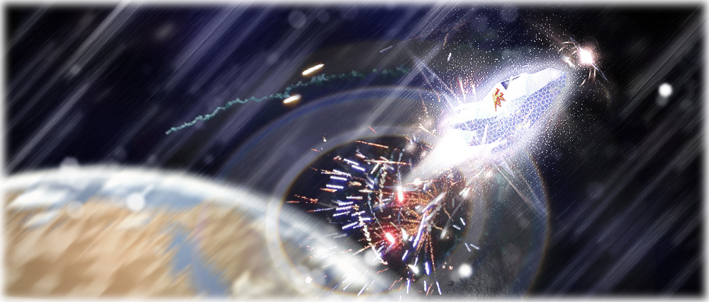 Force Magnified starship rockets into space