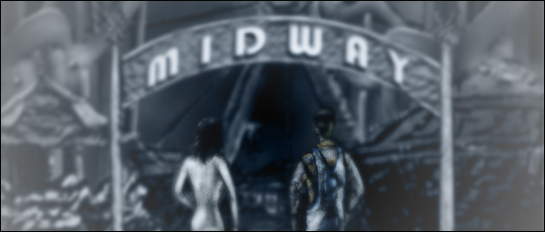 Yusuf and Mileva enter the midway