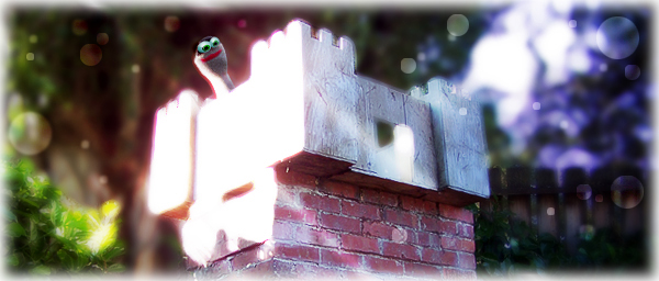 Animated critter in new home