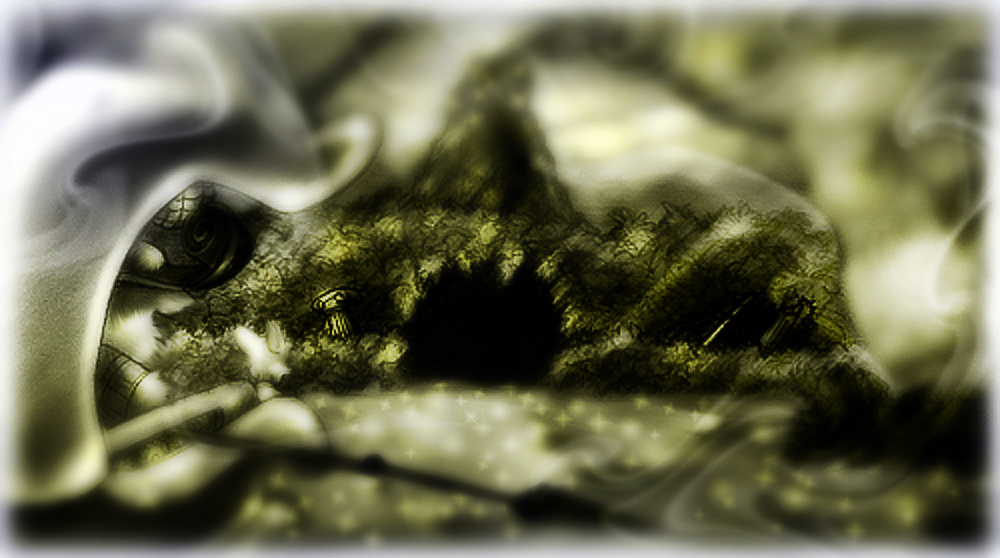 Entering misty cloud