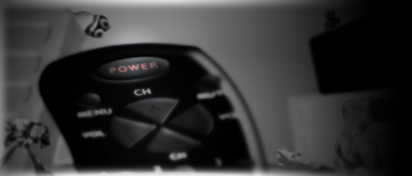 TV remote tries to control the situation