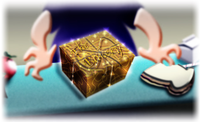Bakery cake box
